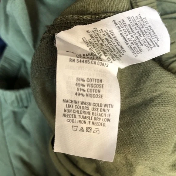 AERIE Button Front Crop Top Size S - Picture 7 of 9